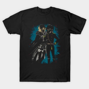 Mens My Favorite Post-Apocalyptic Anime Characters Movies T-Shirt